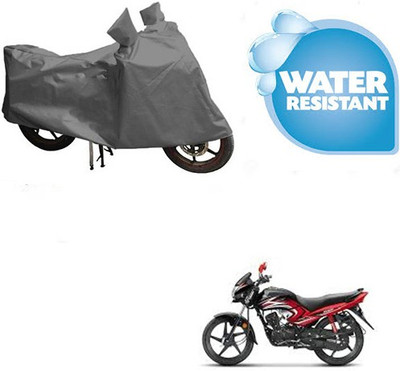 Atulit enterprises Waterproof Two Wheeler Cover for Honda(Dream Yuga, Grey)