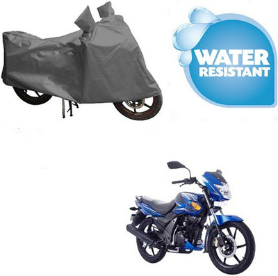Atulit enterprises Waterproof Two Wheeler Cover for TVS(Flame SR125, Grey)