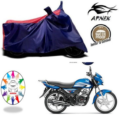 APNEK Waterproof Two Wheeler Cover for Hero(CD 110 Dream, Blue, Red)