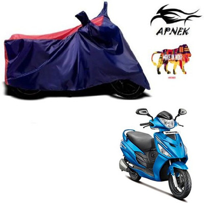 THE REAL ARV Waterproof Two Wheeler Cover for Mahindra(Stallio, Red, Blue)