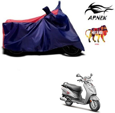 THE REAL ARV Waterproof Two Wheeler Cover for Piaggio(Vespa LX, Red, Blue)