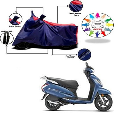 APNEK Waterproof Two Wheeler Cover for Honda(Activa, Blue, Red)