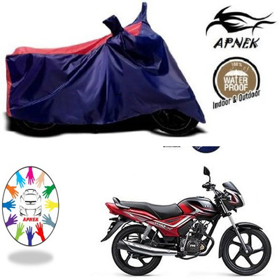 APNEK Waterproof Two Wheeler Cover for TVS(Star City, Blue, Red)
