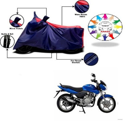 APNEK Waterproof Two Wheeler Cover for Bajaj(DTS-i, Blue, Red)
