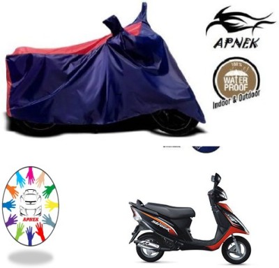 APNEK Waterproof Two Wheeler Cover for TVS(Streek, Blue, Red)