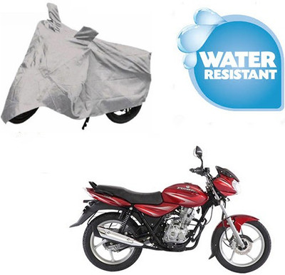 SpeedRock Two Wheeler Cover for Bajaj(Discover 125 DTS-i, Silver)