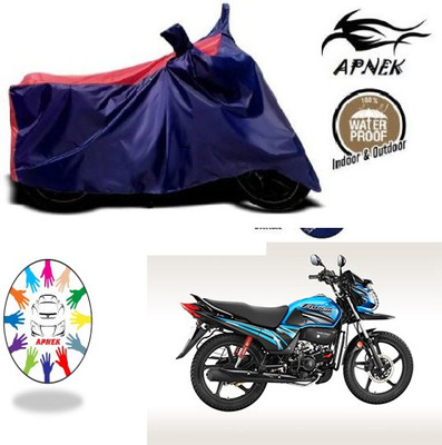 APNEK Waterproof Two Wheeler Cover for Honda(Passion Pro TR, Blue, Red)