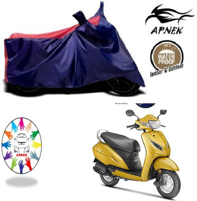 APNEK Waterproof Two Wheeler Cover for Honda(Activa 5G, Blue, Red)