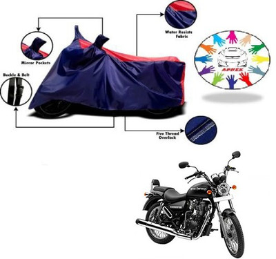APNEK Waterproof Two Wheeler Cover for Royal Enfield(Electra Delux, Blue, Red)