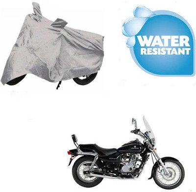 SpeedRock Two Wheeler Cover for Bajaj(Avenger 220 DTS-i, Silver)