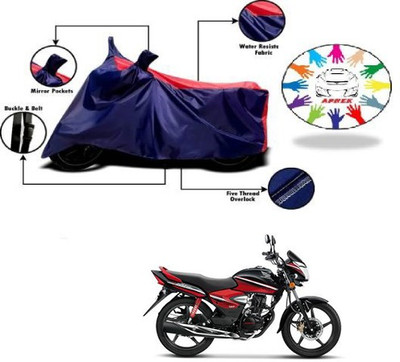 APNEK Waterproof Two Wheeler Cover for Honda(CB Shine, Blue, Red)