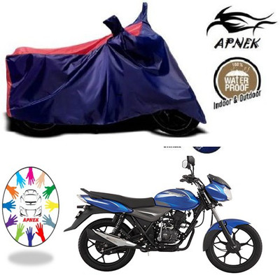 APNEK Waterproof Two Wheeler Cover for Bajaj(Discover, Blue, Red)