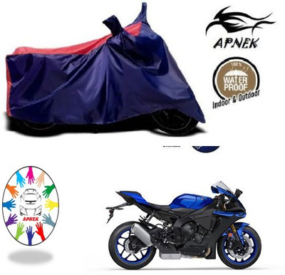 APNEK Waterproof Two Wheeler Cover for Yamaha(YZF R1, Blue, Red)