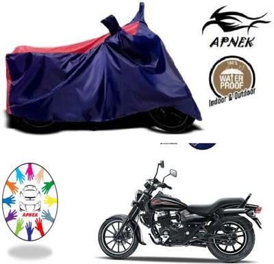 APNEK Waterproof Two Wheeler Cover for Bajaj(Avenger 150 Street, Blue, Red)