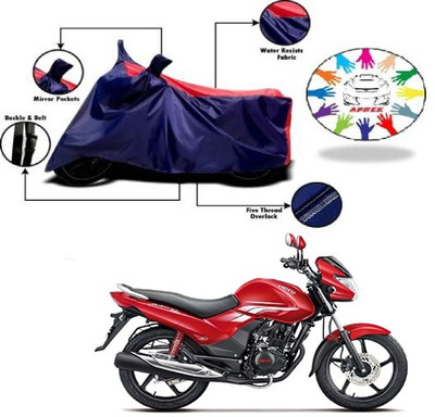 APNEK Waterproof Two Wheeler Cover for Hero(Achiever, Blue, Red)