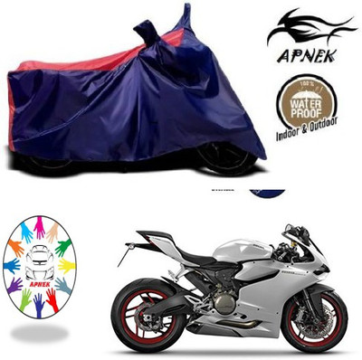 APNEK Waterproof Two Wheeler Cover for Ducati(899 Panigale, Blue, Red)