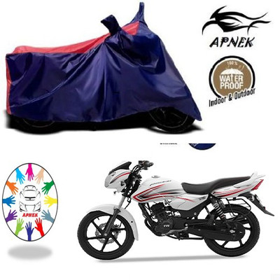 APNEK Waterproof Two Wheeler Cover for TVS(Phoenix 125, Blue, Red)
