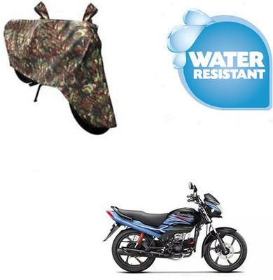 RPSENTTERPR Waterproof Two Wheeler Cover for Hero(Passion Plus, Multicolor)