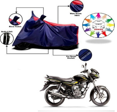 APNEK Waterproof Two Wheeler Cover for Bajaj(Discover 100 DTS-i, Blue, Red)