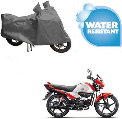 Atulit enterprises Waterproof Two Wheeler Cover for Hero(Splendor I Smart, Grey)