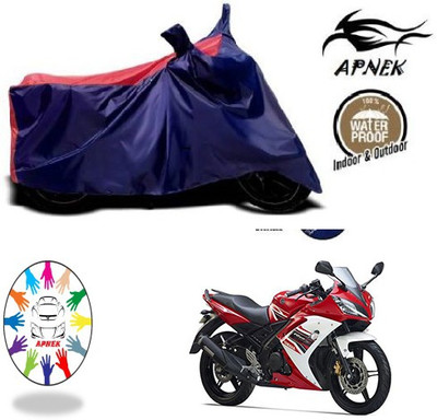 APNEK Waterproof Two Wheeler Cover for Yamaha(R15 s, Blue, Red)