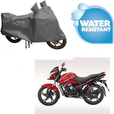 RPSENTTERPR Waterproof Two Wheeler Cover for Hero(Glamour, Grey)