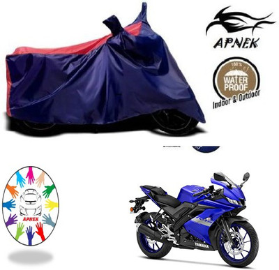 APNEK Waterproof Two Wheeler Cover for Yamaha(R15 V3, Blue, Red)