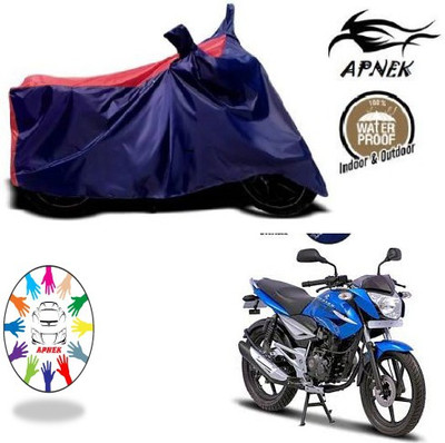APNEK Waterproof Two Wheeler Cover for Bajaj(XCD 125cc, Blue, Red)