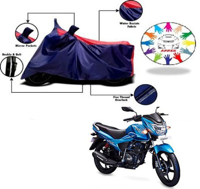 APNEK Waterproof Two Wheeler Cover for TVS(Victor New, Blue, Red)
