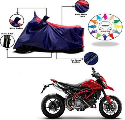 APNEK Waterproof Two Wheeler Cover for Ducati(Hyperstrada, Blue, Red)