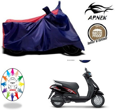 APNEK Waterproof Two Wheeler Cover for Suzuki(Swish, Blue, Red)