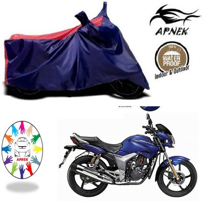APNEK Waterproof Two Wheeler Cover for Hero(CBZ TYPE 1, Blue, Red)