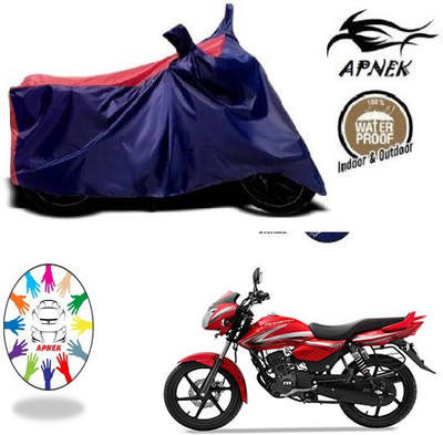 APNEK Waterproof Two Wheeler Cover for TVS(Pheonix, Blue, Red)