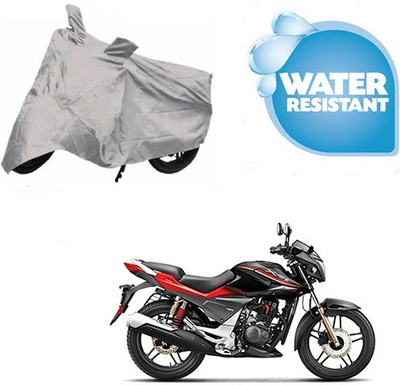 SpeedRock Waterproof Two Wheeler Cover for Hero(CBZ Extreme, Silver)