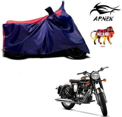 Gavya Waterproof Two Wheeler Cover for Bajaj(Avenger 150 Street, Red, Blue)