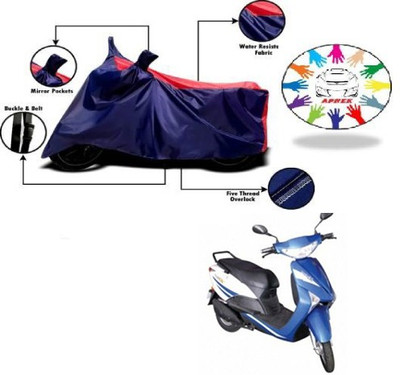 APNEK Waterproof Two Wheeler Cover for Indus(Yo Xplor, Blue, Red)