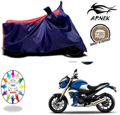 APNEK Waterproof Two Wheeler Cover for Mahindra(MOJO XT 300, Blue, Red)