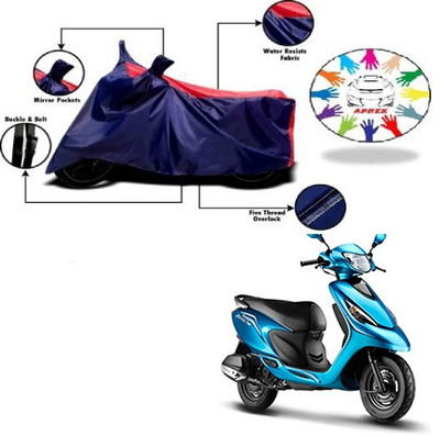 APNEK Waterproof Two Wheeler Cover for TVS(Zest, Blue, Red)