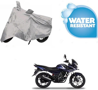 SpeedRock Two Wheeler Cover for Bajaj(Discover 150 f, Silver)