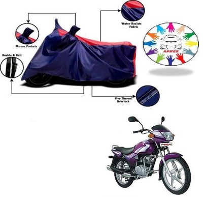 APNEK Waterproof Two Wheeler Cover for TVS(Max, Blue, Red)