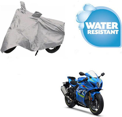 SpeedRock Two Wheeler Cover for Suzuki(GSX, Silver)