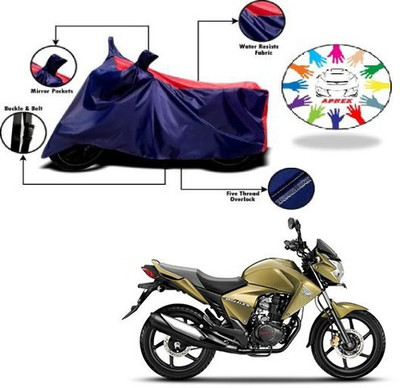 APNEK Waterproof Two Wheeler Cover for Honda(Unicorn Dazzler, Blue, Red)