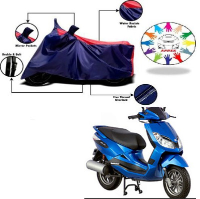 APNEK Waterproof Two Wheeler Cover for Bajaj(Sunny, Blue, Red)