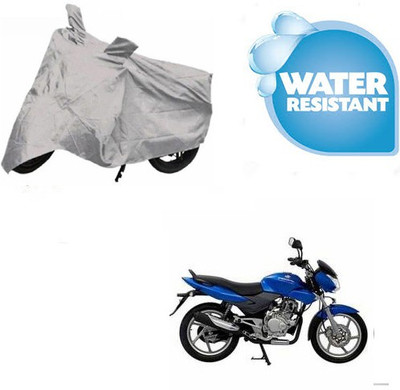 SpeedRock Two Wheeler Cover for Bajaj(DTS-i, Silver)