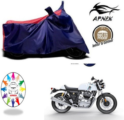 APNEK Waterproof Two Wheeler Cover for Royal Enfield(Classic Chrome, Blue, Red)