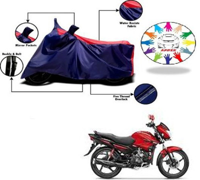 APNEK Waterproof Two Wheeler Cover for Hero(Glamour FI, Blue, Red)