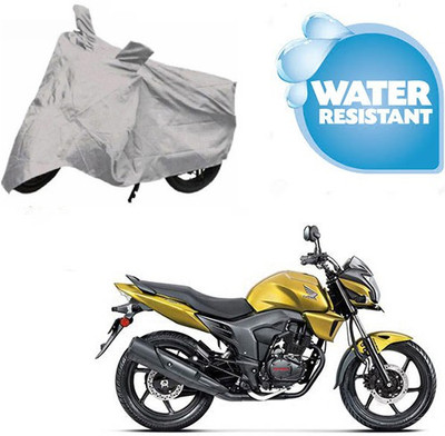 SpeedRock Two Wheeler Cover for Honda(CB Trigger, Silver)