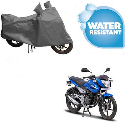 Atulit enterprises Waterproof Two Wheeler Cover for Bajaj(XCD 125cc, Grey)