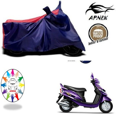APNEK Waterproof Two Wheeler Cover for Mahindra(Rodeo RZ, Blue, Red)