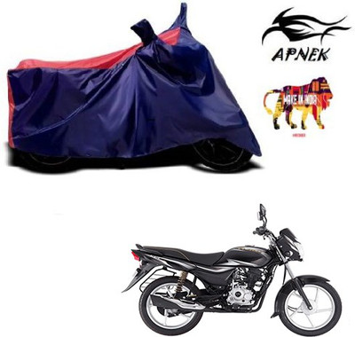 APNEK Waterproof Two Wheeler Cover for Bajaj(Platina 100 DTS-i, Blue, Red)